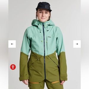 TREW Stella Ski Jacket and Chariot Ski Bibs SET